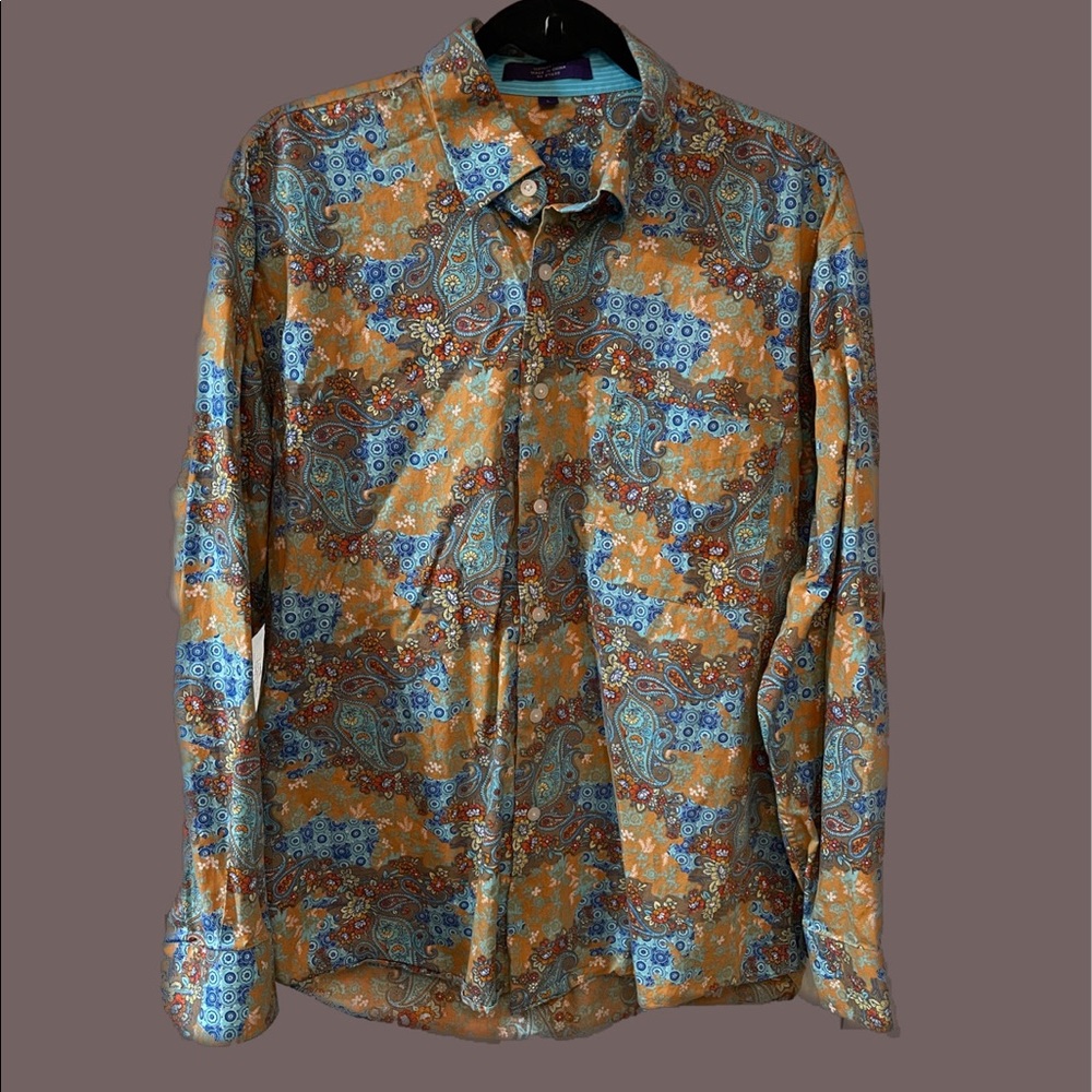 Paisley button down